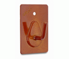 B7201-M Percha Gancho grande. Porcelana. 36 x 53 mm