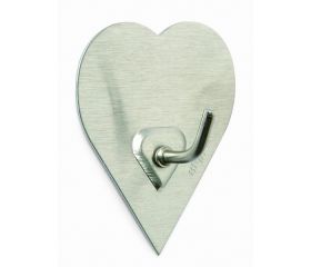 B7212-E Perchas diseño Poker. Acero Inoxidable. 52 x 44 mm