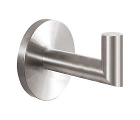 B7223-E Percha baño. Ángulo. Acero satinado