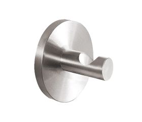 B7224-E Percha baño. Recta. Acero satinado