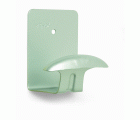 B7241-F Percha acero Lacada. Cromado mate. 40 x 55 mm