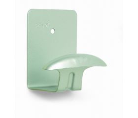 B7241-F Percha acero Lacada. Cromado mate. 40 x 55 mm