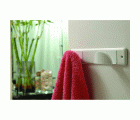 Mod. B7243-D Perchero Media Luna. Lacado Blanco. 280 x 50 mm. 2 brazos [Blister 1 unidad]