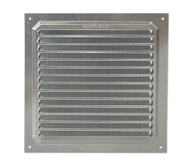 B7257-A Rejilla de Ventilación Adhesiva. Aluminio. 25 x 25 cm