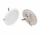 B7270-B Rejilla Universal circular +mosquitera.Ø100-130mm. Blanco