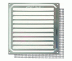 B7301-A Rejilla con Mosquitera. Aluminio. 15 x 15 cm