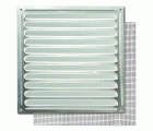B7302-A Rejilla con Mosquitera. Aluminio. 17 x 17 cm