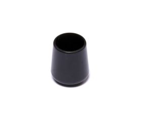 B7521-N Contera exterior redonda flexible. Negro. Ø 10 mm