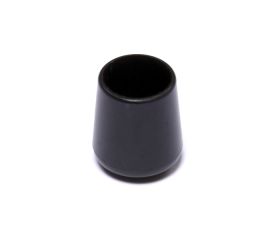 B7523-N Contera exterior redonda flexible. Negro. Ø 14 mm