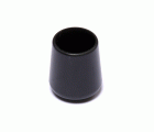 B7524-N Contera exterior redonda flexible. Negro. Ø 16 mm
