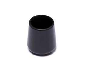B7524-N Contera exterior redonda flexible. Negro. Ø 16 mm