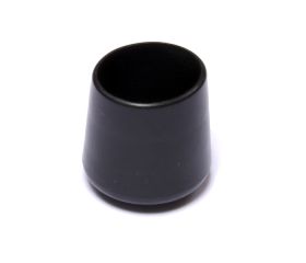 B7527-N Contera exterior redonda flexible. Negro. Ø 22 mm