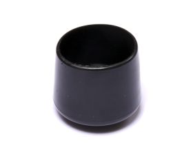 B7529-N Contera exterior redonda flexible. Negro. Ø 28 mm