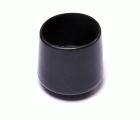 B7530-N Contera exterior redonda flexible. Negro. Ø 30 mm