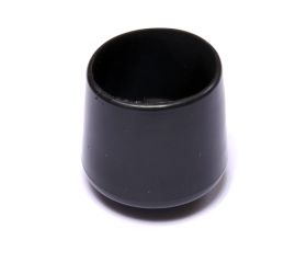B7530-N Contera exterior redonda flexible. Negro. Ø 30 mm