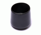 B7531-N Contera exterior redonda flexible. Negro. Ø 32 mm