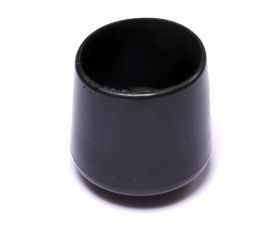 B7531-N Contera exterior redonda flexible. Negro. Ø 32 mm