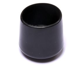 B7532-N Contera exterior redonda flexible. Negro. Ø 35 mm