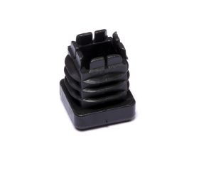 B7561-N Contera interior cuadrada. Negro. 16 x 16 mm