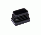 B7582-N Contera interior rectangular. Negro. 10 x 25 mm