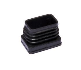B7583-N Contera interior rectangular. Negro. 15 x 20 mm