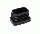 B7584-N Contera interior rectangular. Negro. 15 x 25 mm