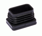 B7590-N Contera interior rectangular. Negro. 30 x 40 mm