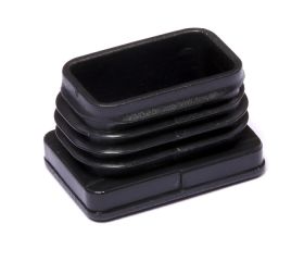 B7590-N Contera interior rectangular. Negro. 30 x 40 mm