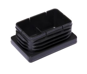 B7591-N Contera interior rectangular. Negro. 30 x 50 mm