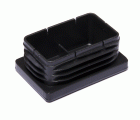 B7592-N Contera interior rectangular. Negro. 40 x 60 mm