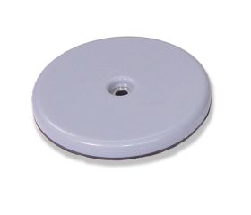 B7750-G Deslizadores para muebles adhesivo y tornillo. Gris. Ø 63 mm