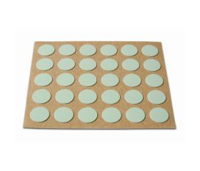 B7790-G Embellecedor Cubre-tornillos adhesivo. Gris. Ø 13 mm