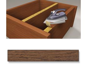 B7795-O Canto embellecedor Preencolado. Madera Nogal. 22 mm x 5 m