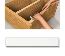 B7797-B Canto embellecedor Adhesivo. Blanco. 19 mm x 5 m