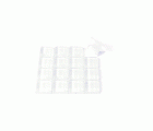 B7800-H Pastillas Protectoras Adhesivas. Transparente. 15 x 15 mm
