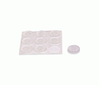 B7805-H Gotas protectoras adhesivas. Transparente. Ø 17 mm. Alto 3 mm