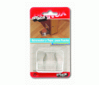 Mod. B7823-E Retenedor inox para Puerta. Acero Inoxidable. 47 x 40 mm [Blister 1 unidad]