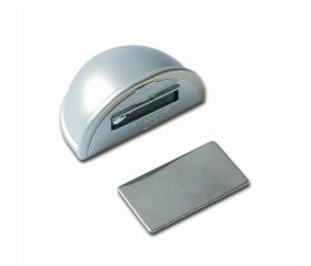 B7826-F Tope Retenedor con Imán. Cromado mate. 48 x 33 x 25 mm