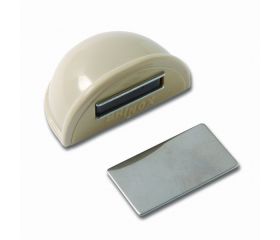 B7826-Q Tope Retenedor con Imán. Beige. 48 x 33 x 25 mm