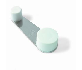 B7827-B Tope Retenedor Giratorio. Blanco. 32 x 102 x 22 mm