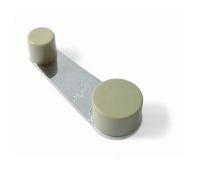 B7827-Q Tope Retenedor Giratorio. Beige. 32 x 102 x 22 mm