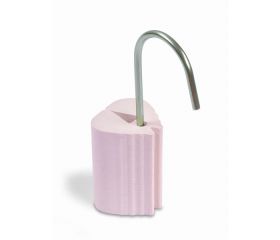 B7830-B Amortiguador para Puertas y Ventanas. Blanco. 70 x 44 mm