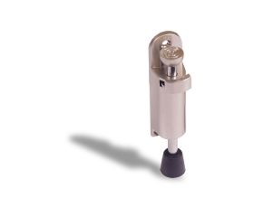B7831-F Retenedor Vertical para Puerta. Inox satinado. 27 x 120 mm