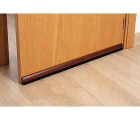 Mod. B8033-Z Burlete Curvado. Madera Oscura. 100 cm [Blister 1 tira]