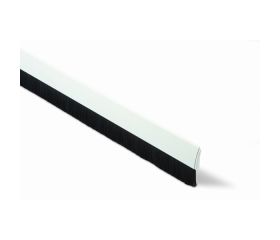 B8035-B Burlete Curvado de cepillo. Blanco. 100 cm