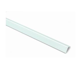 B8044 Ángulo metálico. Lacado Blanco. 250 cm. 20 x 20 mm