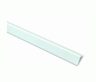 B8045 Ángulo metálico adhesivo. Lacado Blanco. 250 cm. 25 x 25 mm