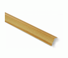 B8097 Ángulo metálico. Madera Pino. 250 cm. 20 x 20 mm