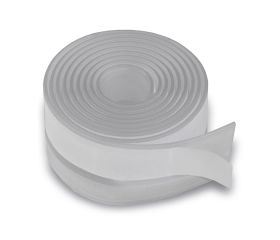 B8222-H Burlete PVC expandido. Transparente. 100 cm. 38 nmm