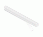 B8255-B Burlete Silicona puertas y ventanas. Blanco. 6 m